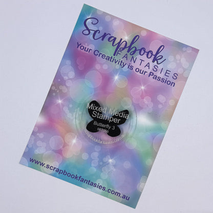 Mixed Media Stamper - Foam Stamp - Butterfly 3 667066