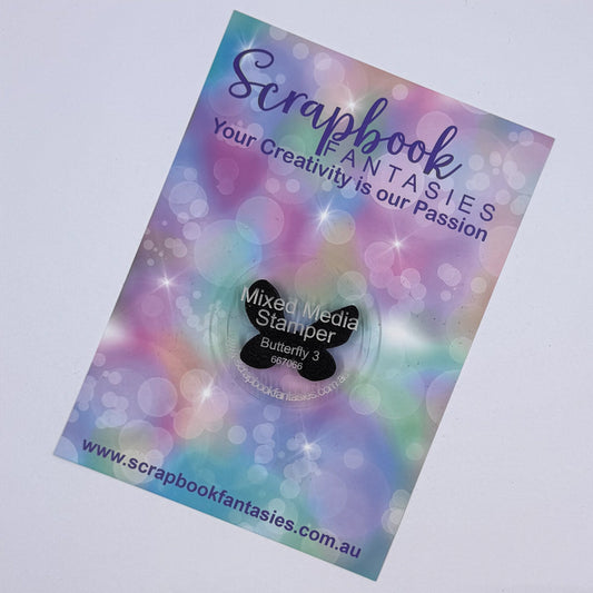 Mixed Media Stamper - Foam Stamp - Butterfly 3 667066