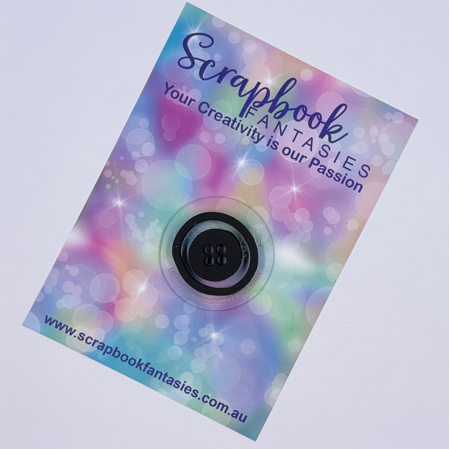 Mixed Media Stamper - Foam Stamp - Button 1 667074