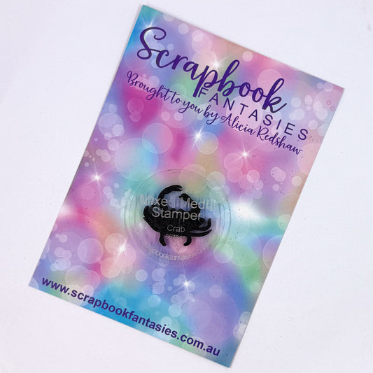 Mixed Media Stamper - Foam Stamp - Crab 667041