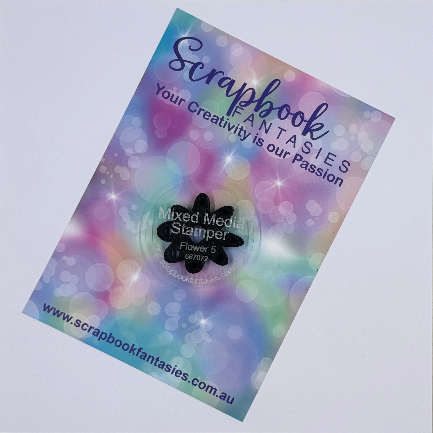 Mixed Media Stamper - Foam Stamp - Flower 5 667072