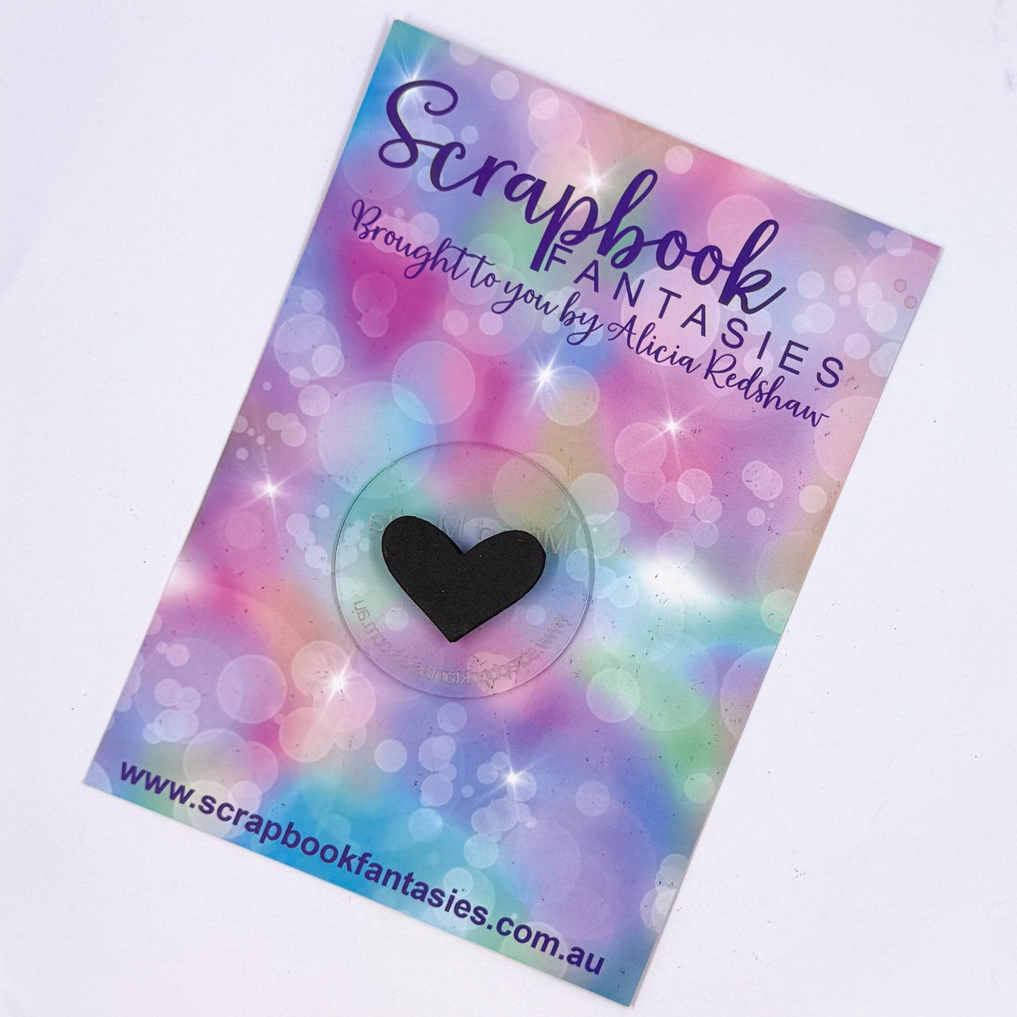 Mixed Media Stamper - Foam Stamp - Heart 2 667026
