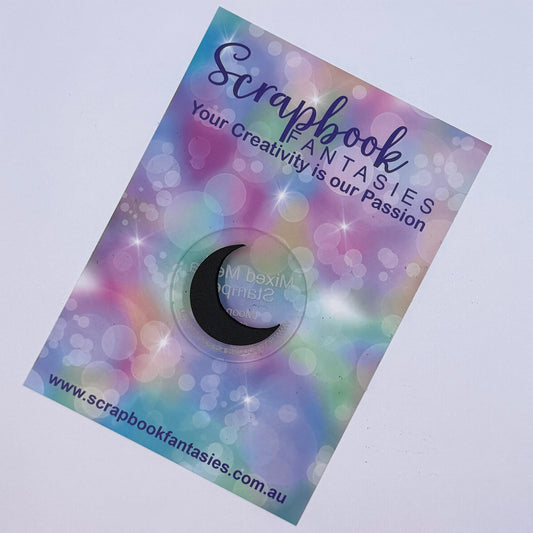 Mixed Media Stamper - Foam Stamp - Moon 667078