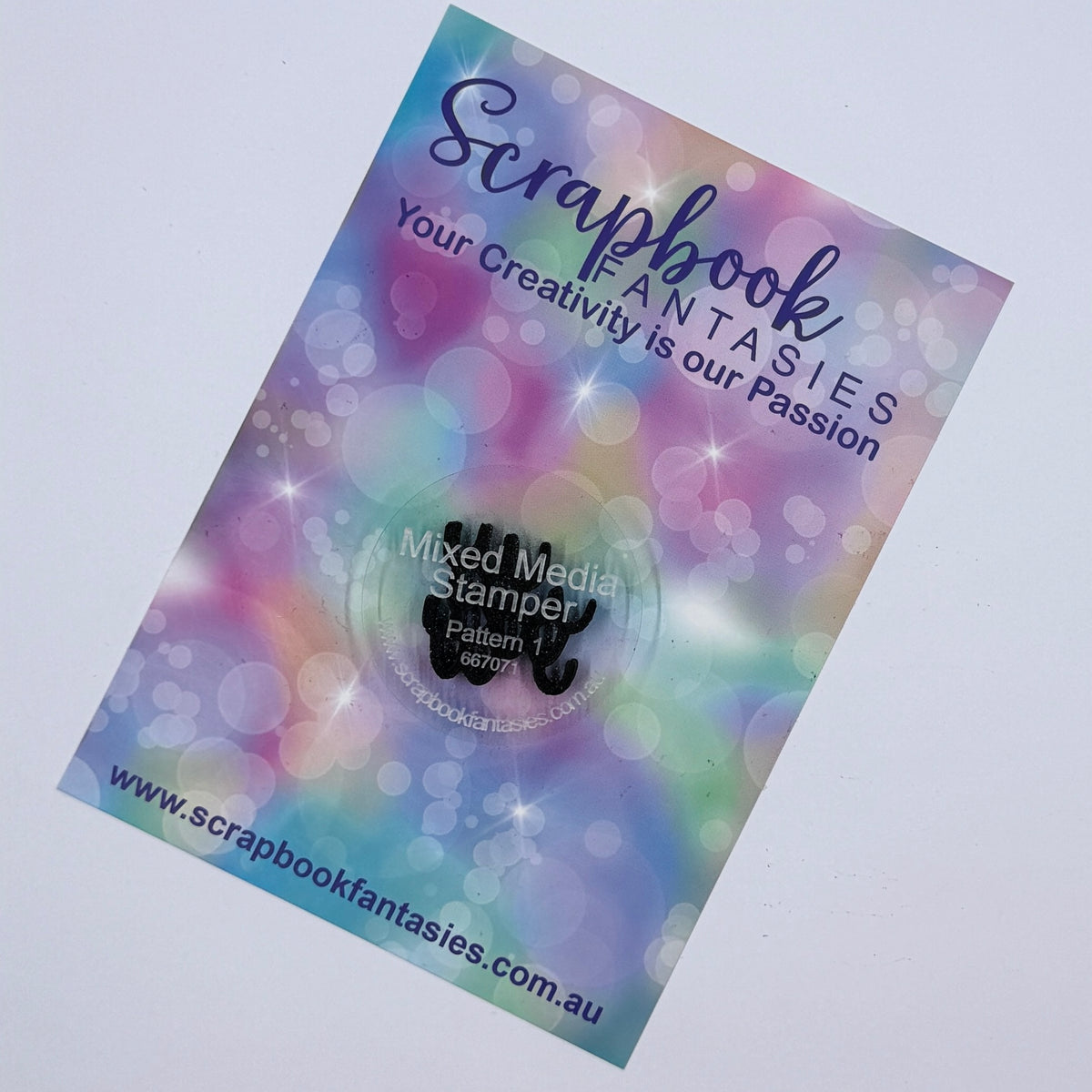 Mixed Media Stamper - Foam Stamp - Pattern 1 667071