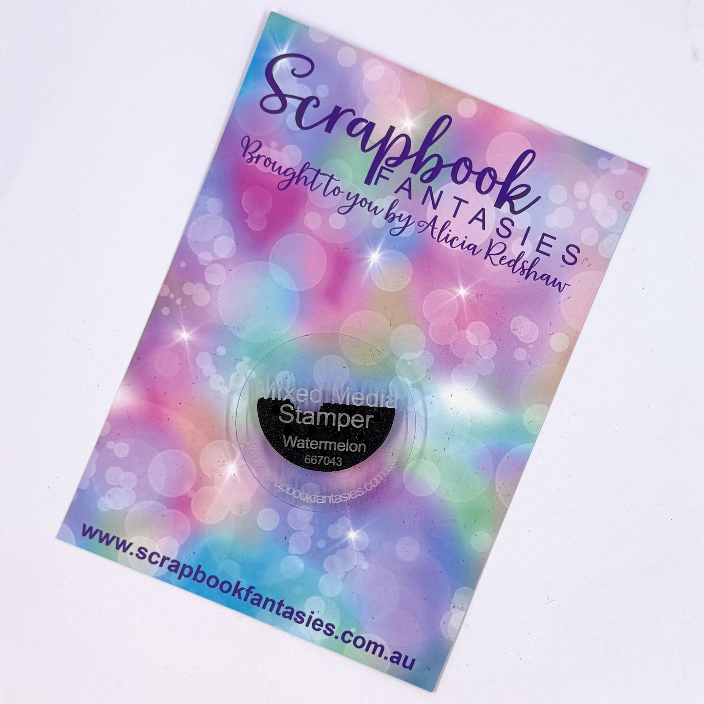 Mixed Media Stamper - Foam Stamp - Watermelon 667043