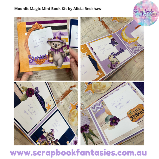 Moonlit Magic Mini-Book Kit by Alicia Redshaw