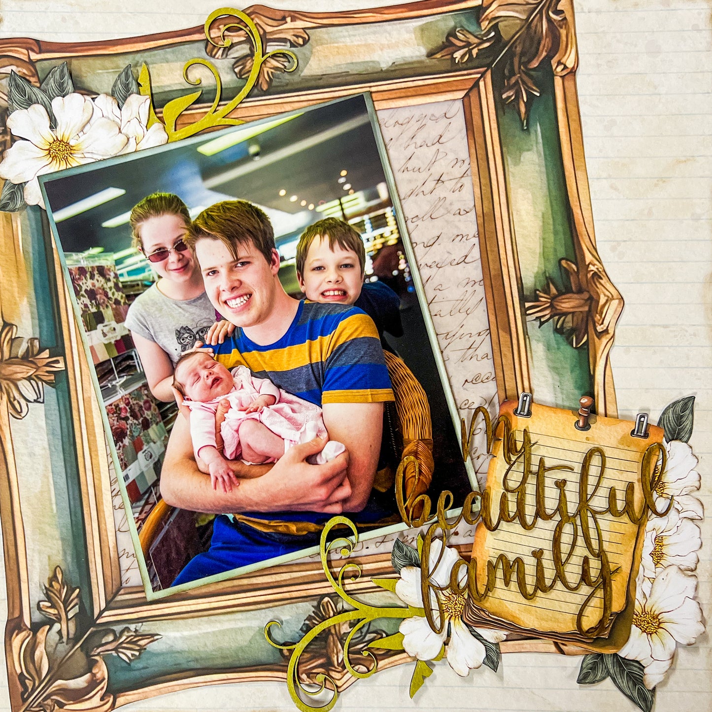 My Beautiful Family Friday Night Scrap-Along Class Kit - 13 June 2025