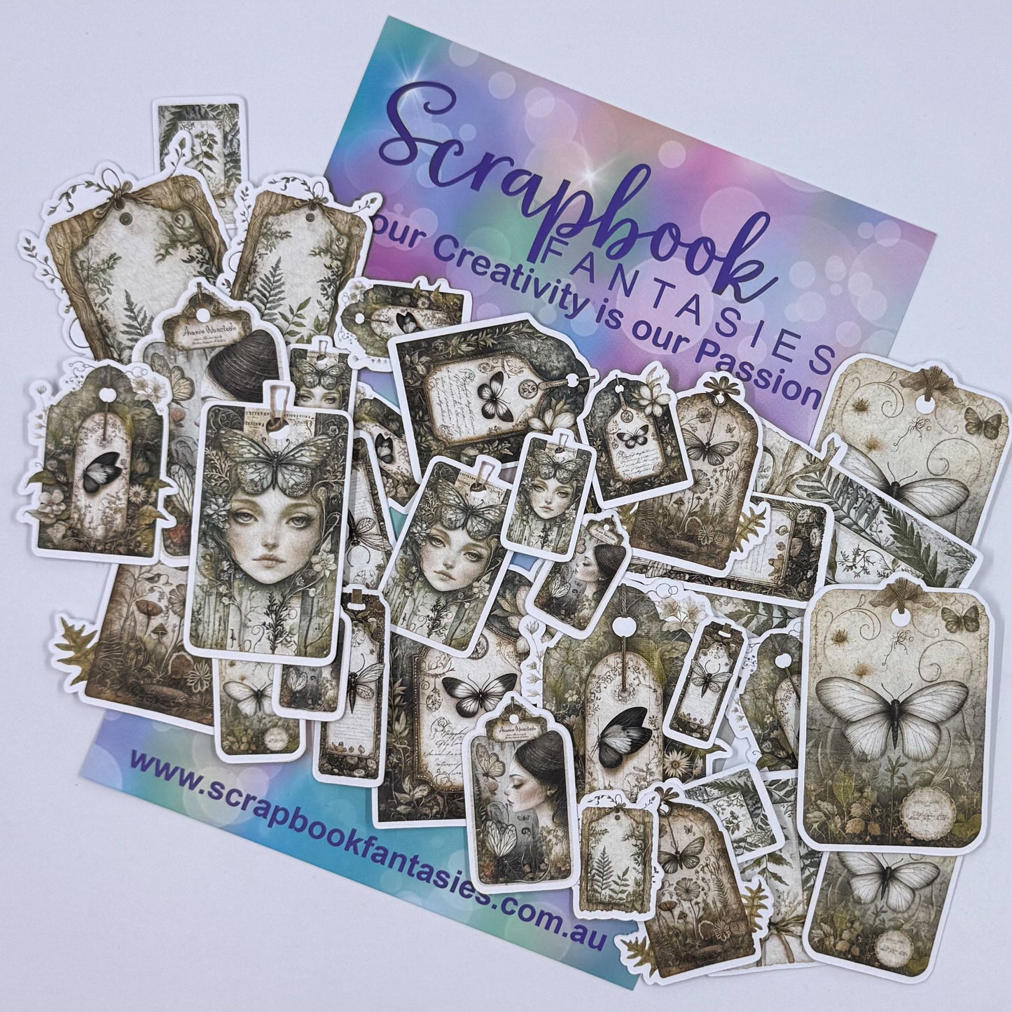 Natures Way Colour-Cuts - Ephemera Tags (36 pieces) 20775