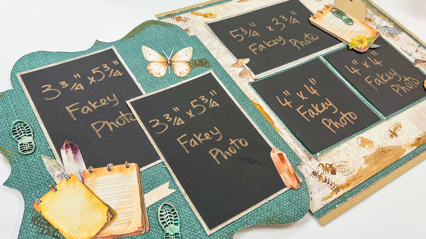 Natures Way Interactive Friday Night Scrap-Along Scrapbook Layout Kit by Alicia and Naomi-Jon Redshaw - 20 February 2026