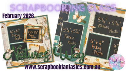 Natures Way Interactive Friday Night Scrap-Along Scrapbook Layout Kit by Alicia and Naomi-Jon Redshaw - 20 February 2026