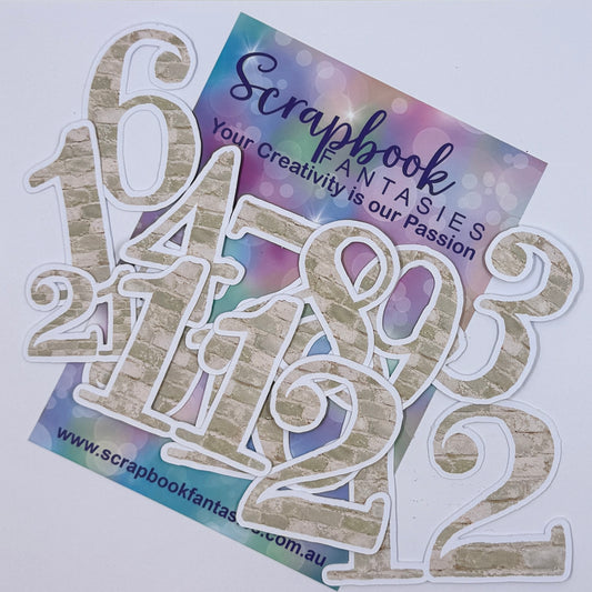 Number Colour-Cuts - Generations Bricks (13 pieces) 20948