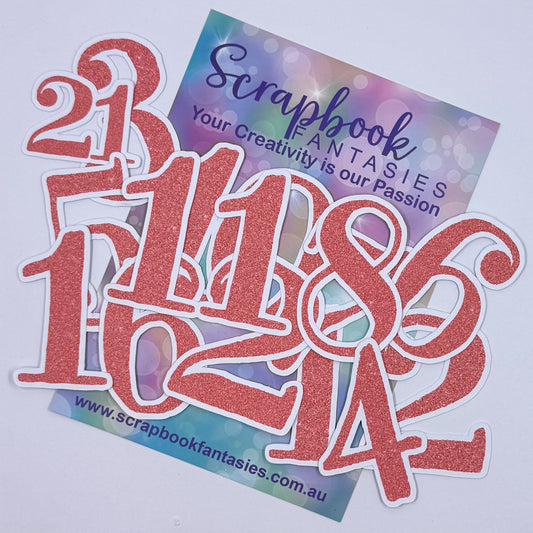 Number Colour-Cuts - Gnome 4 You Glitter (13 pieces) 20745