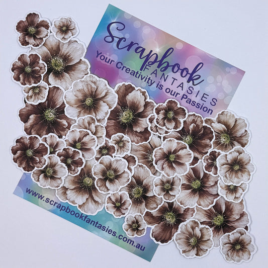 On Safari Colour-Cuts - Flowers (over 35 pieces) 20925