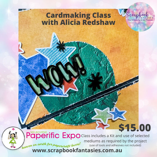 Paperific Class 3 - Cardmaking with Alicia Redshaw - Kit Only