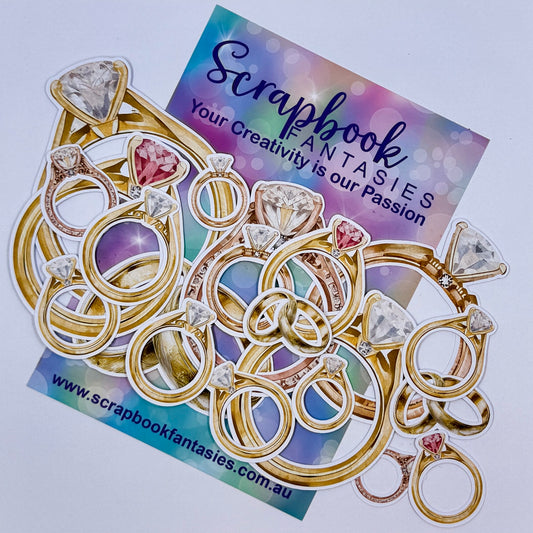 Passion Colour-Cuts - Rings (20 pieces) 20990