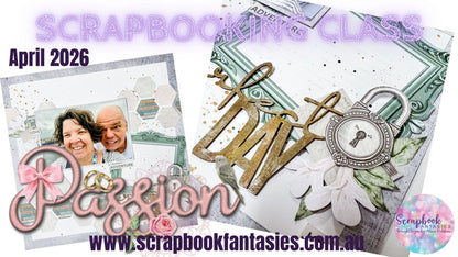 Passion Friday Night Scrap-Along Scrapbook Layout Kit by Alicia Redshaw - 10 April 2026