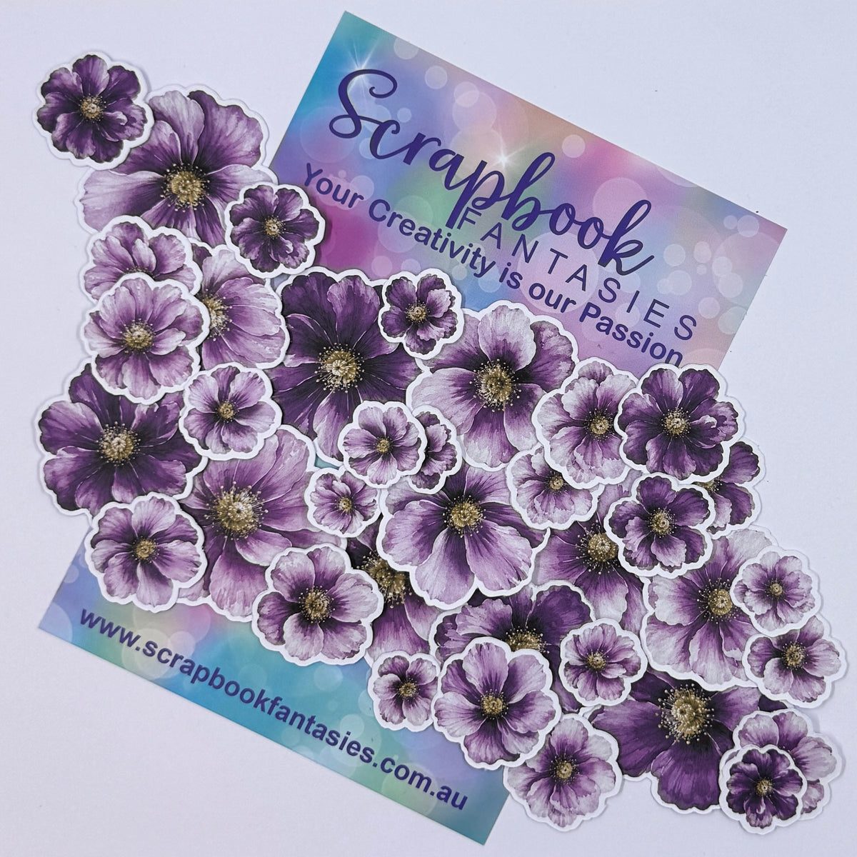 Patchwork Friends Colour-Cuts - Flowers (over 35 pieces) 20940