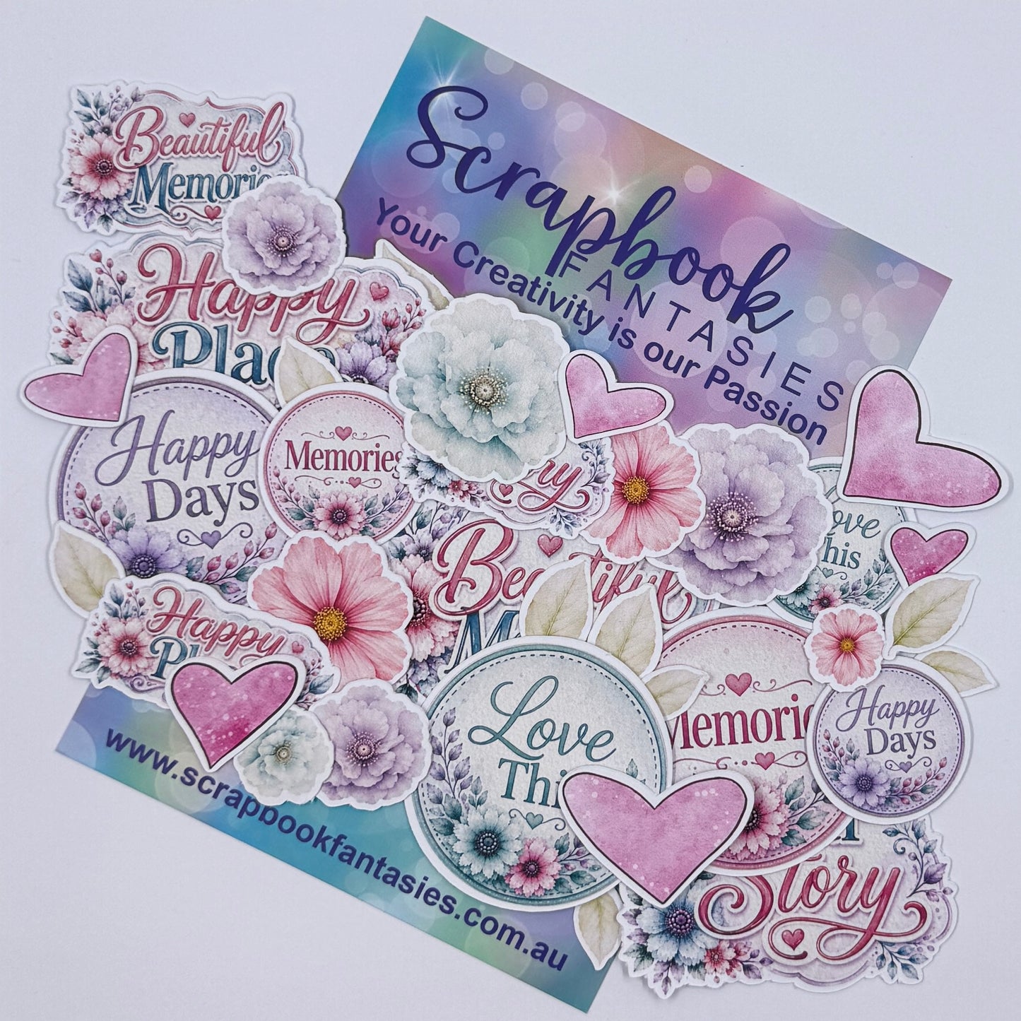 Patchwork Friends Colour-Cuts - Title Spots (over 30 pieces) 20877