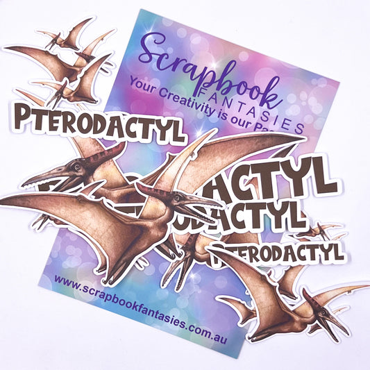 DinoWorld Colour-Cuts - Pterodactyl (19 pieces) Designed by Alicia Redshaw