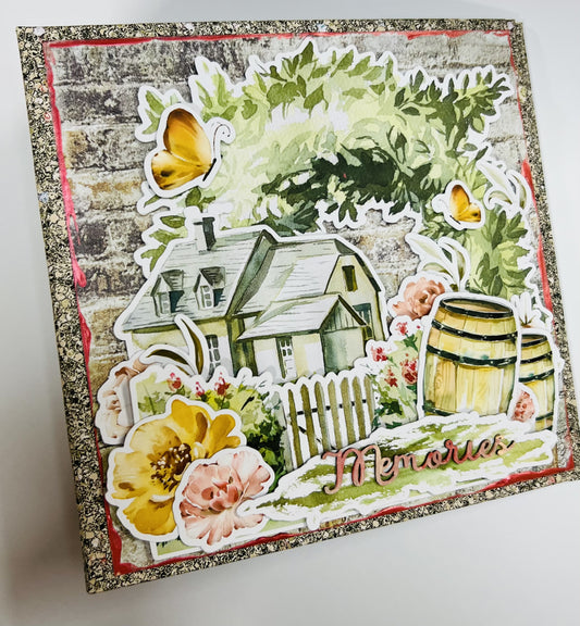 Cottage Garden Mini-Book Cover Kit -28 March 2024
