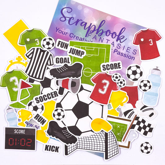 Soccer Colour-Cuts (38 pieces) 20592