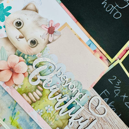 Pastimes Super Weekend Class 8 Kit - Cute Little Garden Scrapbooking Class with Alicia & Naomi-Jon Redshaw - Saturday 1 March 2025