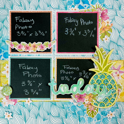 Tropicana Friday Night Scrap-Along Kit - 9 June 2023