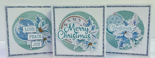 Snow Princess Christmas Card Trio Card-Along Class Kit - GICS #18 - Sunday 26 November 2023