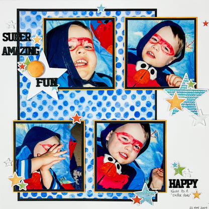 Bright & Fun Friday Night Scrap-Along Kit - 29 September 2023