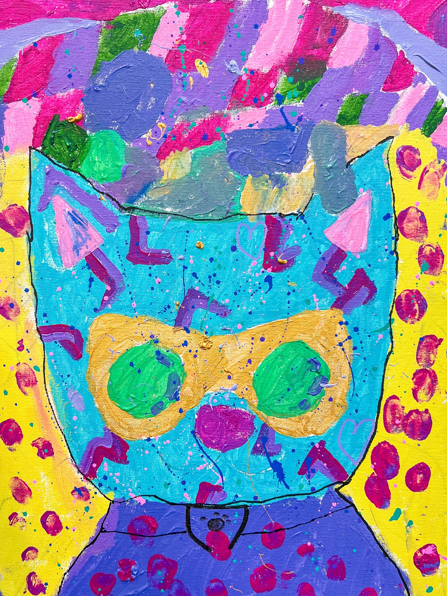 School Holiday Art Class - Create-a-Cat Painting Class - Various Dates & Times