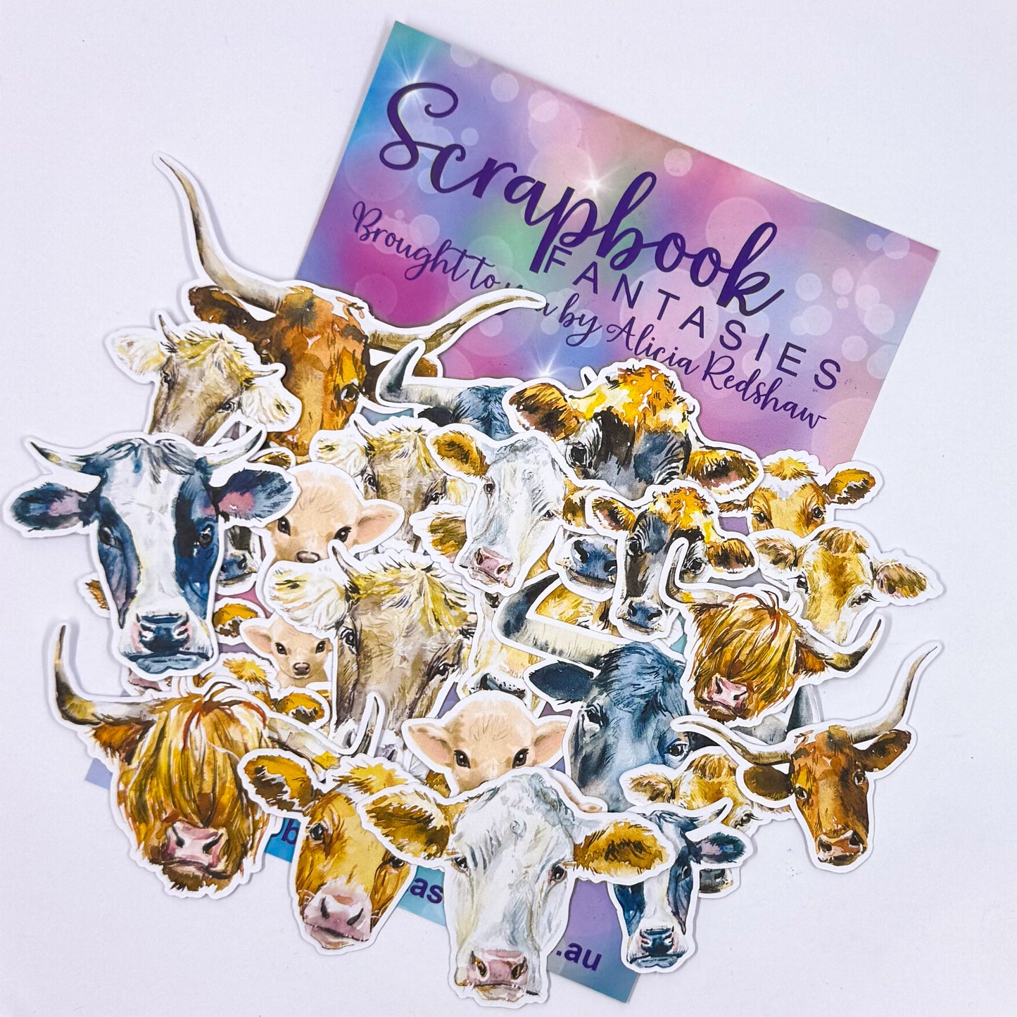 Redwood Farm Colour-Cuts - Cows (28 pieces) 20670