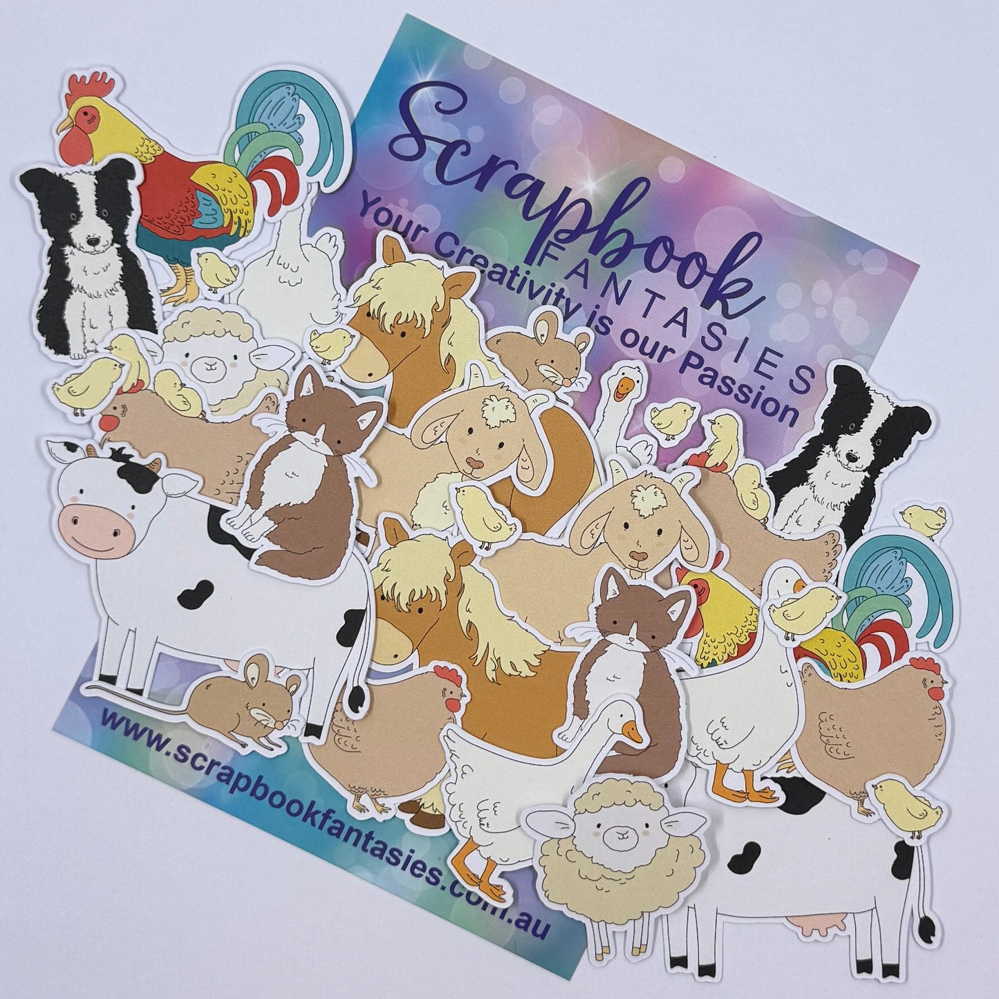 Redwood Farm Colour-Cuts - Cute Farm (32 pieces) 11162