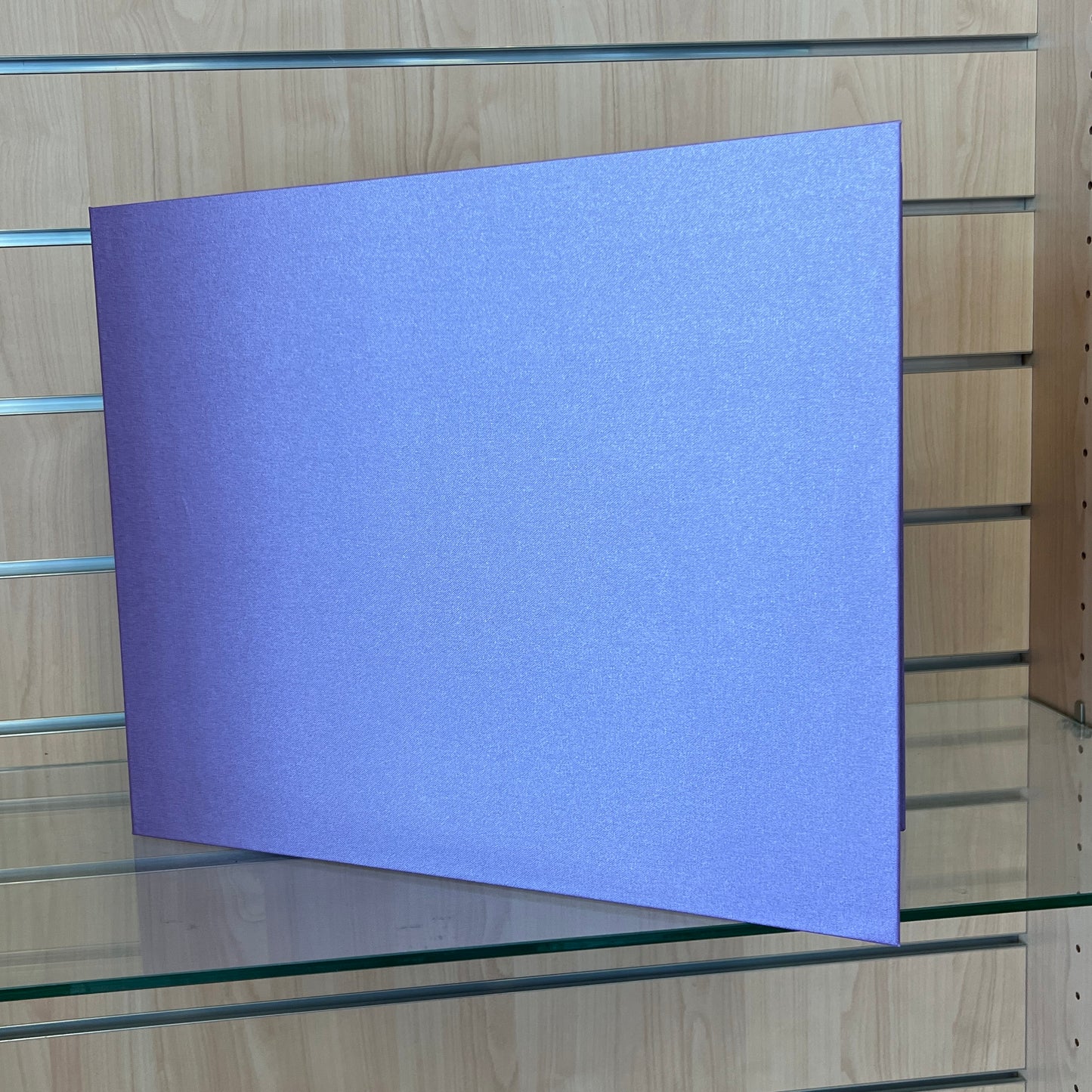 Scrapbook Fantasies 12"x12" Binder Album - 4-D-Ring (65mm) - Metallic Lavender - includes five (5) 12"x12" Page Protectors