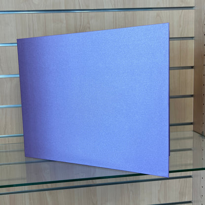 Scrapbook Fantasies 12"x12" Binder Album - 4-D-Ring (65mm) - Metallic Lavender - includes five (5) 12"x12" Page Protectors