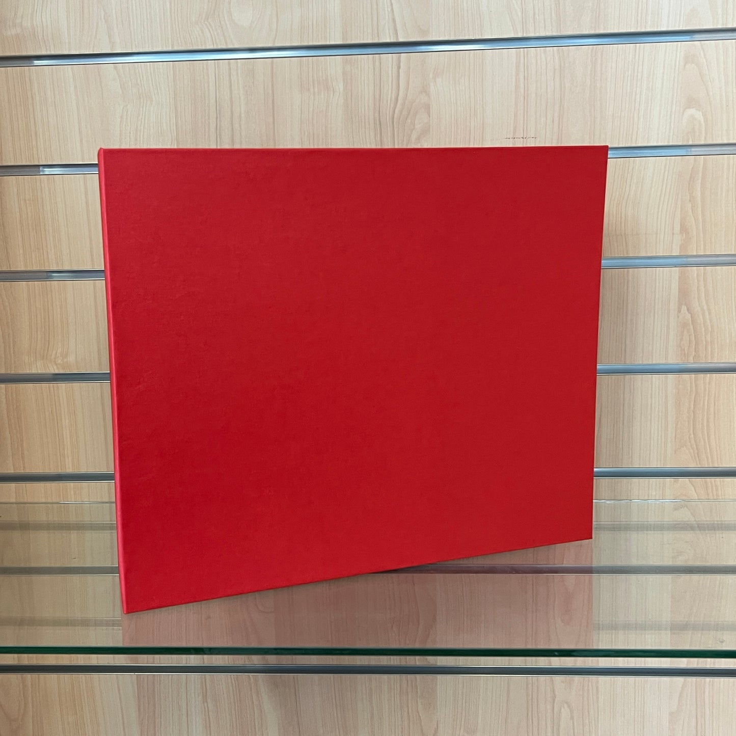 Scrapbook Fantasies 12"x12" Binder Album - 4-D-Ring (65mm) - Metallic Light Red - includes five (5) 12"x12" Page Protectors