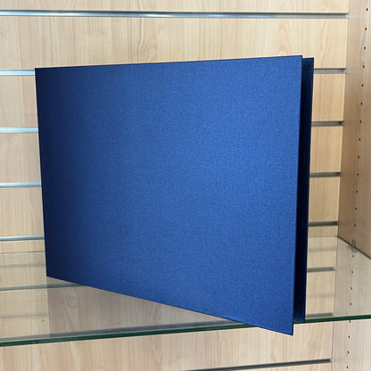 Scrapbook Fantasies 12"x12" Binder Album - 4-D-Ring (65mm) - Metallic Navy Blue - includes five (5) 12"x12" Page Protectors