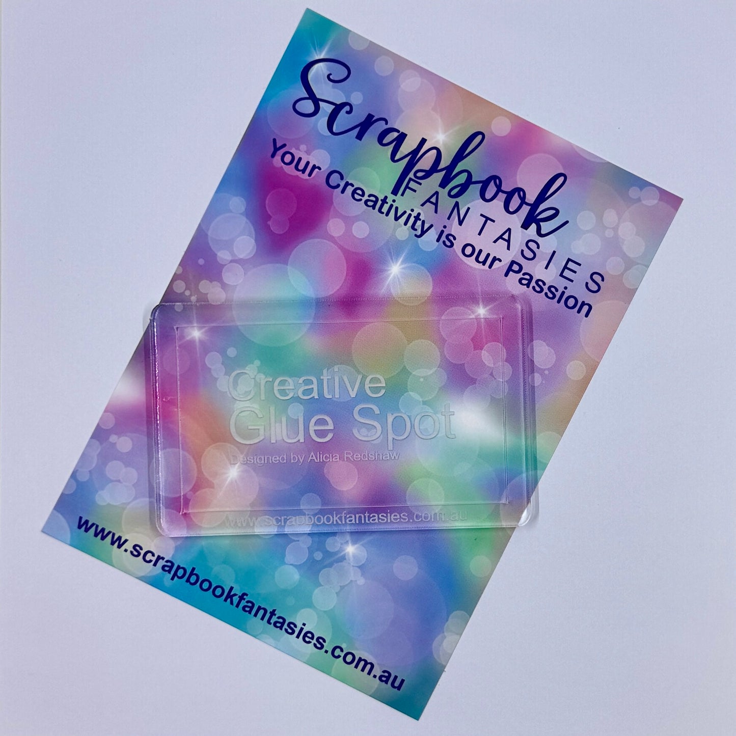 Scrapbook Fantasies Creative Glue Spot  - Designed by Alicia Redshaw