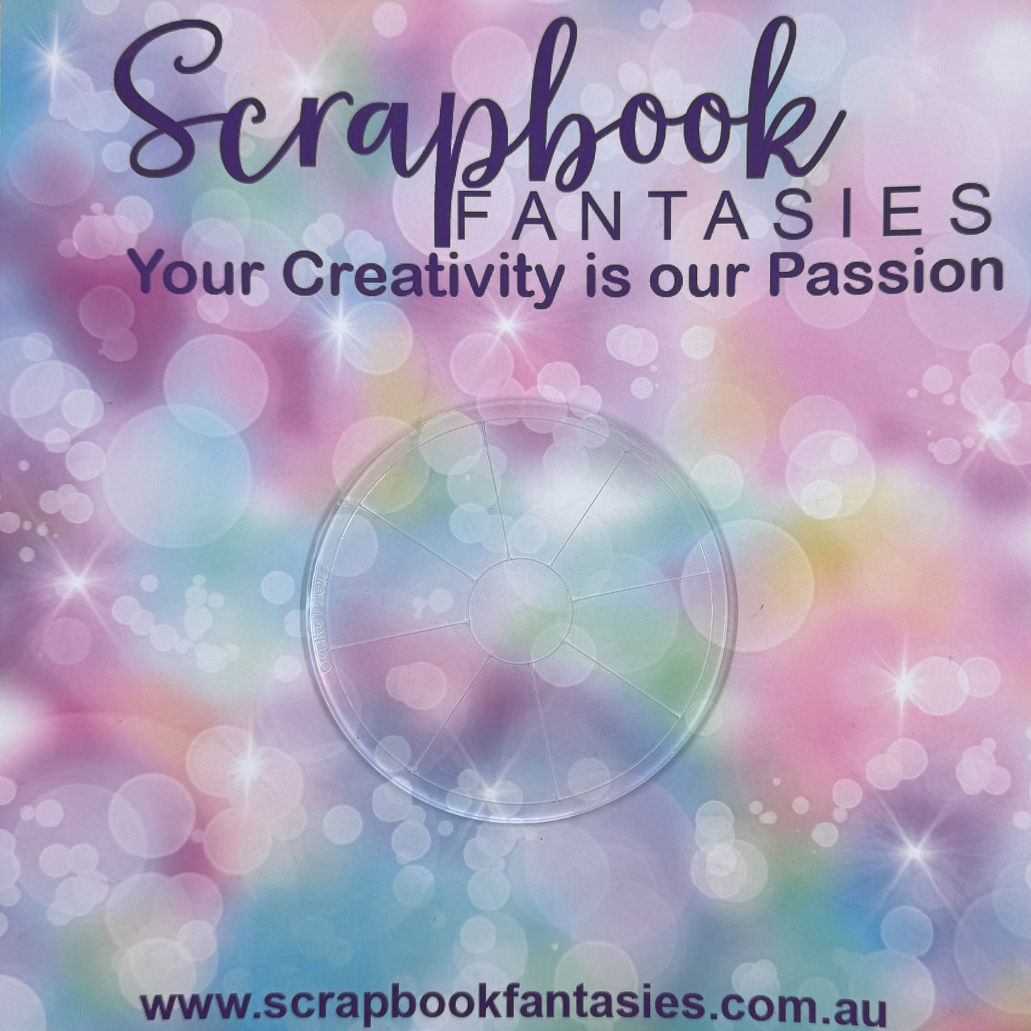 Scrapbook Fantasies Creative Palette - 5" - Designed by Alicia Redshaw cp1