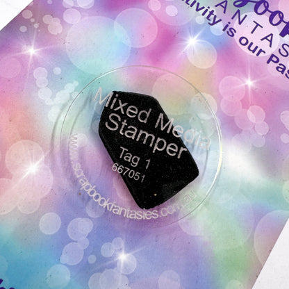 Mixed Media Stamper - Foam Stamp - Tag 1 667051