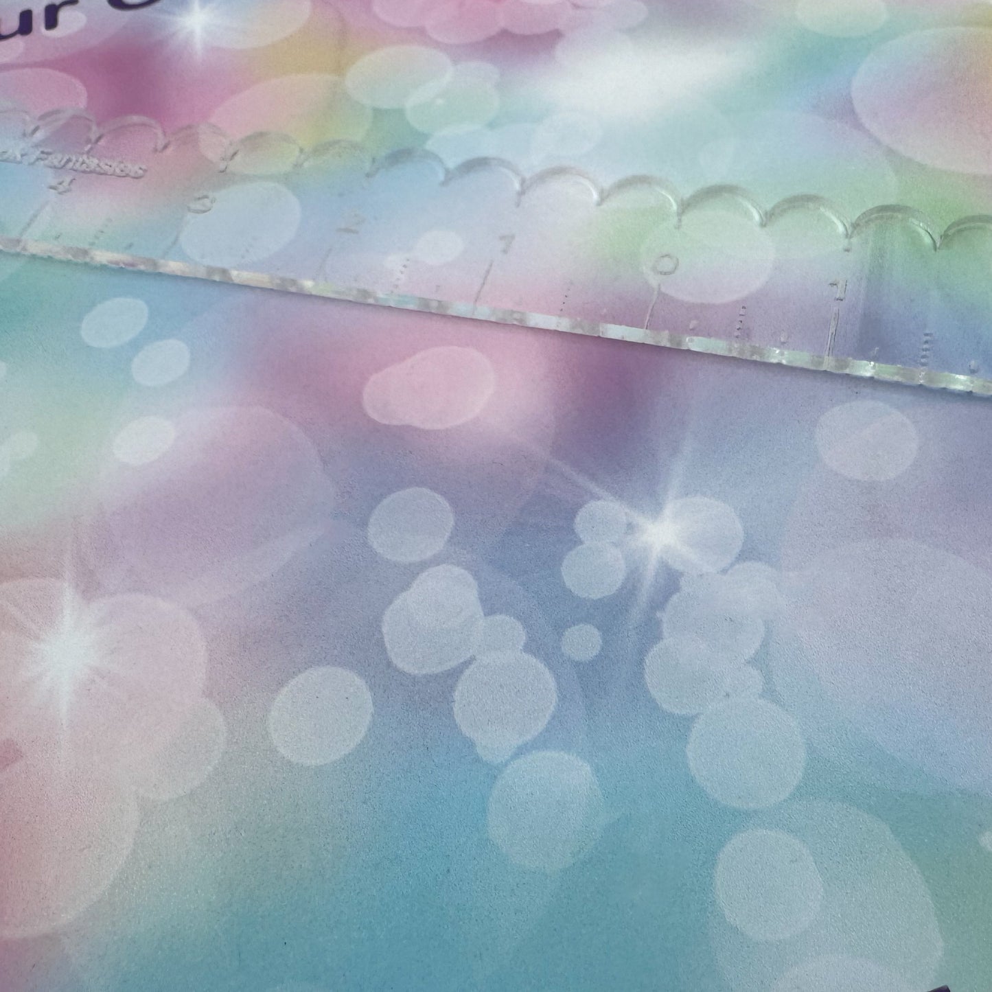 Scrapbook Fantasies Scallop Ruler 2 - 12"x1 1/4"