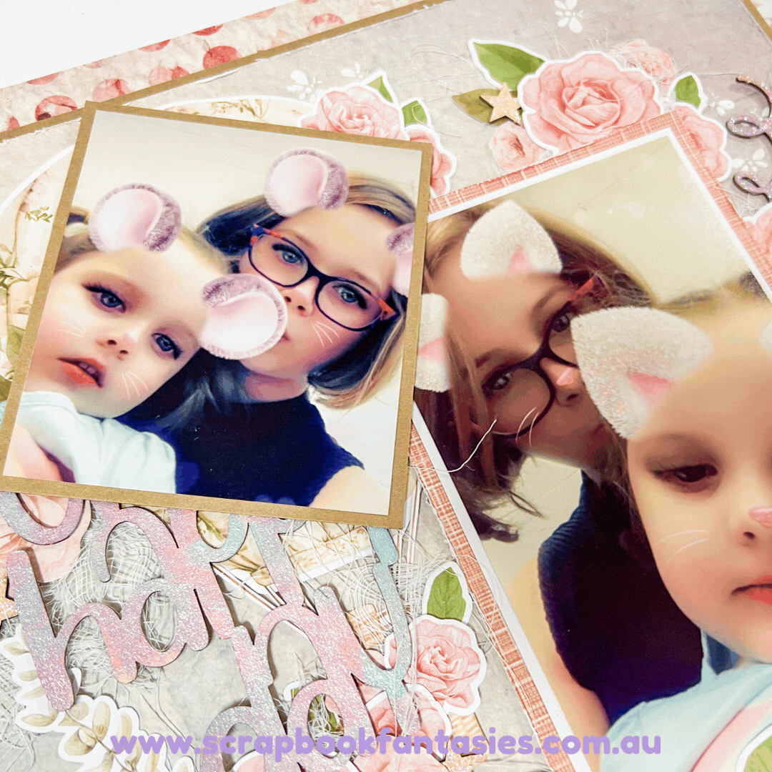 Shabby Chic Friday Night Scrap-Along Scrapbook Layout Kit by Alicia Redshaw - 13 March 2026