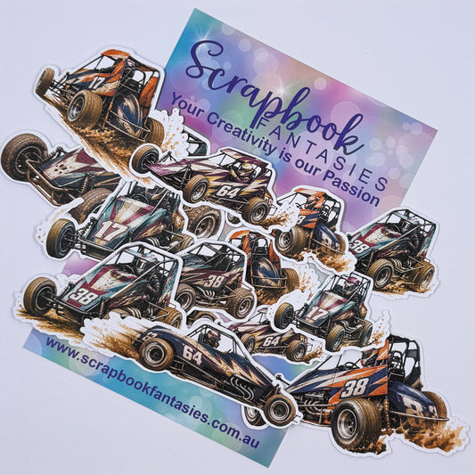 Sports & Activities Colour-Cuts - Speedway 2 (14 pieces) 20917