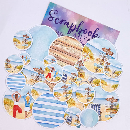 Sunlovin' Colour-Cuts - Scene Circles (24 pieces) 20711