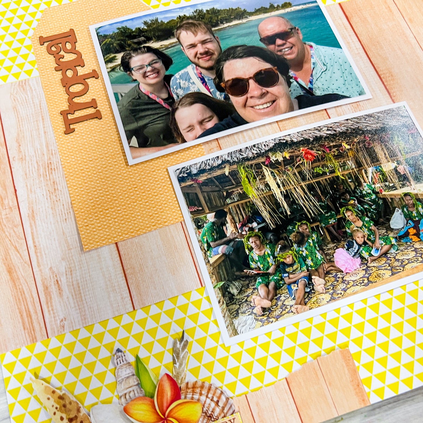 Sunlovin' Double-Double Scrapbook Layout Kit by Alicia Redshaw