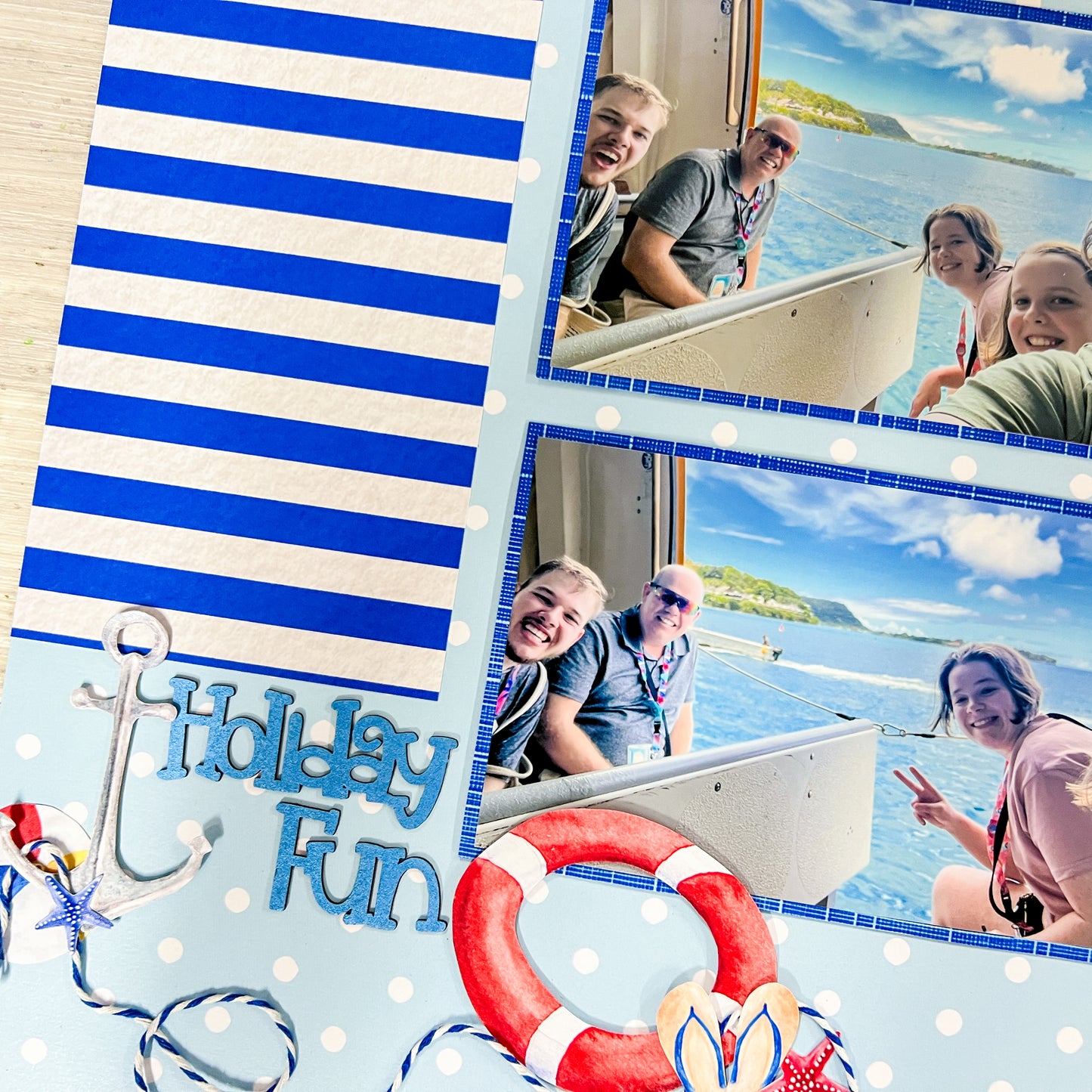 Sunlovin' Double-Double Scrapbook Layout Kit by Alicia Redshaw