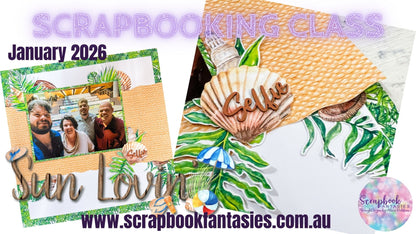 Sunlovin' Friday Night Scrap-Along Scrapbook Layout Kit by Alicia Redshaw - 2 January 2026