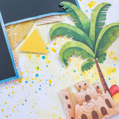 Sunshine Scrapbook Layout Kit by Alicia Redshaw