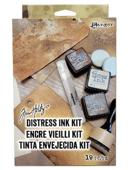 Tim Holtz Distress Technique Start Kit - 19 pieces TDK45786