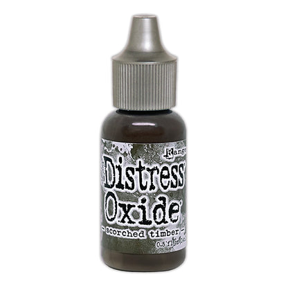 Tim Holtz Scorched Timber Release Oxide Ink Reinker (14ml)