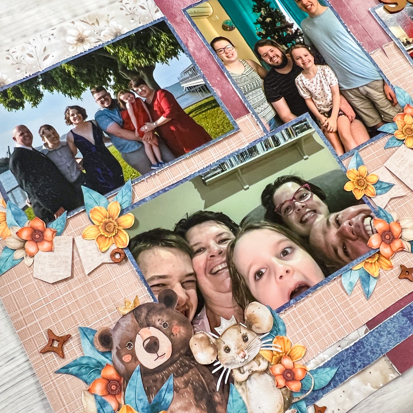 The Magic of a Story Double Page Scrapbook Layout Kit by Alicia Redshaw